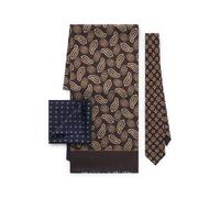 BOSS Runway Neckwear Geschenk-Set aus Seide - Style Set SNBN, 50578053 Gemustert ONESI