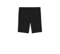 BOSS Slim-Fit Shorts aus wasserabweisendem Stretch-Gewebe - Style S_Commuter_10.5 inch, 50540337 Schwarz 46