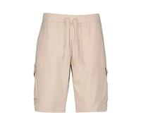 Regular Fit Cargoshorts mit elastischem Bund Modell 'Urbanex' 50 men Beige