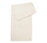 BOSS Schal aus Kaschmir mit metallener Logo-Applikation - Style Lascona_scarf, 50549289 Natur ONESI