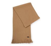 BOSS Schal aus nachhaltigerer Schurwolle mit Raschel-Strick - Style Albas, 50495340 Beige ONESI