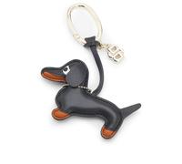 BOSS Schlüsselanhänger aus Leder in Dackelform mit Double-B-Monogramm-Anhänger - Style BOSS BEYOND BOSSOTIN, 50568224 Schwarz ONESI