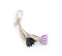BOSS Schlüsselanhänger aus Nappaleder in Blumenform mit Double-B-Monogramm - Style TULI BOSS_CHARM, 50567594 mehrfarbig ONESI