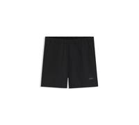 BOSS Green Relaxed Fit Sportshorts mit elastischem Bund in Black, Größe XL