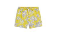 BOSS Schnell trocknende Badeshorts mit Allover-Print - Style Discus, 50544499 Gelb S