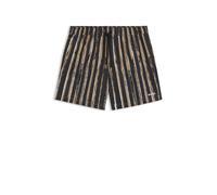BOSS Bedruckte Badeshorts mit Logo-Detail - Style Discus, 50544499 Schwarz / Beige L