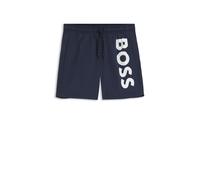 BOSS Schnell trocknende Badeshorts mit aufgedrucktem Logo - Style Octopus, 50514502 Dunkelblau XS