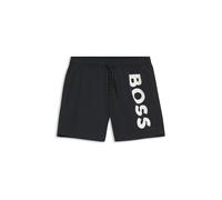 BOSS Schnell trocknende Badeshorts mit aufgedrucktem Logo - Style Octopus, 50514502 Schwarz XXL
