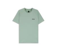 BOSS Schnell trocknendes Slim-Fit T-Shirt mit Vier-Wege-Stretch - Style TS_TOC Spin CB, 50554544 Hellgrün XL