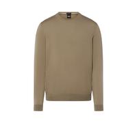 BOSS Schurwoll-Pullover Herren schilf, XL