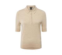 BOSS Schurwoll-Shirt Damen beige, M
