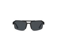 BOSS Schwarze Sonnenbrille mit Einsatz am Bügel und Logo - Style BOSS 1908/S80764IR, 58609807 Schwarz ONESI