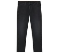 Tapered-fit-Jeans BOSS ORANGE "ONYX", Herren, Gr. 30, Länge 32, schwarz008, Denim/Jeans, Obermaterial: 98% Baumwolle, 2% Elasthan, unifarben, gerade, unten schmal lang, Jeans, in 5-Pocket-Form, komfor