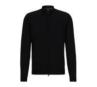 Boss - Schwarzer Reißverschluss Cardigan Pullover - - Knitwear - Herren - Schwarzk - S