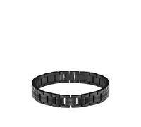 BOSS Schwarzes Armband im Uhren-Design mit graviertem Logo - Style BOSS EMBLEM, HB1580886 Schwarz ONESI