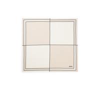 BOSS Tuch aus Seide mit Double-B-Monogramm-Print - Style Vincency_B_60*60, 50555864 Hellbeige ONESI