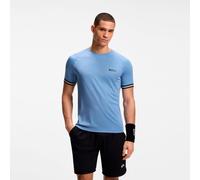 BOSS Active Slim-Fit T-Shirt mit Tennisball-Prägung - Style TS_TOC Serve 2, 50559207 Hellblau XL