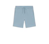 BOSS Shorts aus Baumwoll-Terry mit Logo-Patch - Style Sewalk, 50511726 Hellblau L