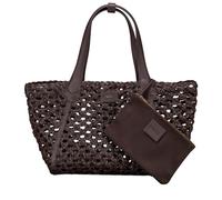 BOSS Shopper Lenah Tote W mit Reißverschlussetui Dark Brown