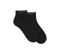 BOSS Men's 2P SH Uni CC Short_Socks, Black1, 39-42