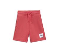 BOSS Shorts aus Fleece für Kinder mit Logo-Label - Style J52928/48B04A, J52928 Rot 138