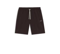 BOSS Shorts aus Stretch-Baumwolle mit Logo-Stickerei - Style Mix&Match Short CW, 50515314 Dunkelbraun XL