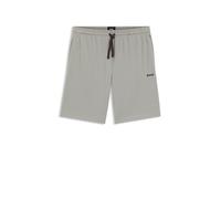 BOSS Shorts aus Stretch-Baumwolle mit Logo-Stickerei - Style Mix&Match Short CW, 50515314 Hellgrau S
