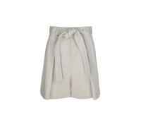 BOSS Relaxed-Fit Culotte aus Leinen-Mix mit Fischgrät-Webstruktur - Style Tojuna, 50558545 Hellbeige 34