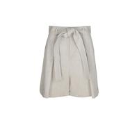 BOSS Relaxed-Fit Culotte aus Leinen-Mix mit Fischgrät-Webstruktur - Style Tojuna, 50558545 Hellbeige 38
