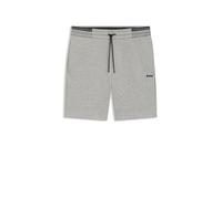 BOSS Shorts aus Baumwoll-Mix mit Streifendetails - Style Shorts Zone, 50543091 Grau S
