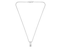 BOSS Silver-tone necklace with stripe-effect pendant - Style BROOKS, HB1580833 Silberfarben ONESI