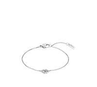 BOSS Jewelry Armband für Damen Kollektion DOUBLE B PETIT aus Edelstahl mit einem Doppel-B Charm - 1580748