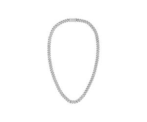 BOSS Silver-tone chain necklace with branded magnetic closure - Style CHAIN LINK, 58098475 Silberfarben ONESI