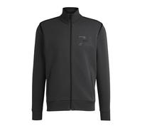 BOSS Sweatjacke aus Baumwoll-Mix mit Reißverschluss und Logo-Artwork - Style Skaz Tape, 50530036 Dunkelgrau XXL