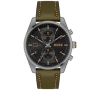 BOSS Skytraveller 1514148 - Herren - 44 mm - Analog - Quarz - Mineralglas