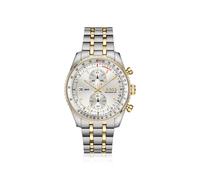 BOSS Skytraveller Pro zweifarbige Uhr mit Saphirglas - Style SKYTRAVELLER, 58858212 Silberfarben ONESI
