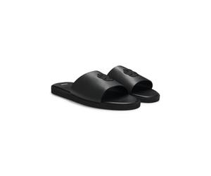 BOSS Slides aus Kunstleder mit Double-B-Monogramm - Style Darrel_Slid_pubb, 50563148 Schwarz 41