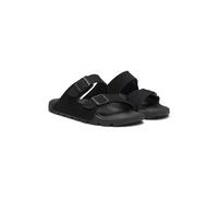 BOSS Slides mit zwei Riemen und Marken-Schnallen - Style Surfley_Sand_mf, 50563157 Schwarz 42