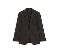 BOSS Slim-Fit Blazer aus fein gemusterter Stretch-Wolle - Style H-Huge-MM-264, 50576982 Braun 48