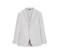 BOSS Slim-Fit Blazer aus karierter Schurwolle und Baumwolle - Style C-Hanry-263, 50567566 Natur 52