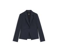 BOSS Slim-Fit Blazer aus melierter Schurwolle - Style Jia9, 50542010 Dunkelblau 36