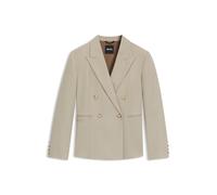 BOSS Slim-Fit Blazer aus Schurwoll-Twill - Style Jiamia, 50543280 Hellbeige 46