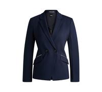 BOSS Slim-Fit Blazer mit Reißverschlusstaschen - Style Jatawa1, 50530885 Dunkelblau 36