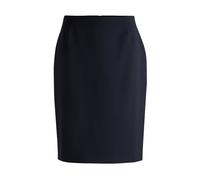 BOSS Slim-Fit Bleistiftrock aus in Italien gefertigter Schurwolle - Style Vileah, 50490036 Dunkelblau 32