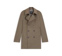 BOSS Slim-Fit Caban aus Woll-Mix mit Kaschmir - Style H-Hyde-Pcoat-254, 50551081 Hellbraun 56