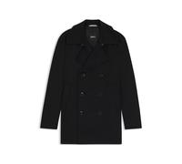BOSS Slim-Fit Caban aus Woll-Mix mit Kaschmir - Style H-Hyde-Pcoat-254, 50551081 Schwarz 48