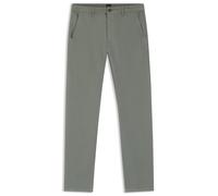 BOSS Slim-Fit Chino aus elastischem Baumwoll-Satin - Style Chino_slim, 50510933 Hellgrau 32/34