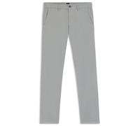 BOSS Slim-Fit Chino aus elastischem Baumwoll-Satin - Style Chino_slim, 50510933 Silber 40/32
