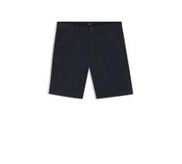 BOSS Slim-Fit Chino-Shorts aus bedruckter Stretch-Baumwolle - Style Chino_Slim_Short_1, 50559292 Dunkelblau 32