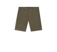 BOSS Slim-Fit Chino-Shorts aus Stretch-Baumwolle - Style Chino_Slim_Short_1, 50564132 Khaki 40